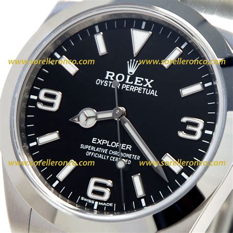 rolex explorer 1 39mm nuovo